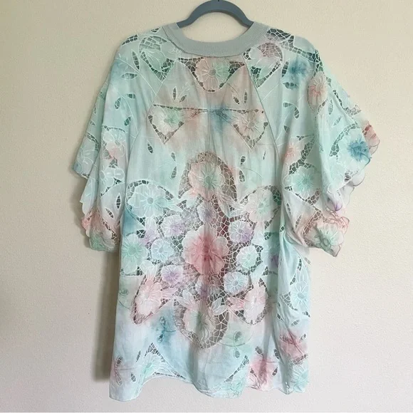 Free People Sunrise Lace Top - Picture 9 of 11